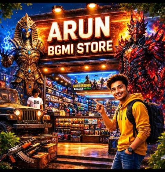ARUN BGMI Store Profile Logo